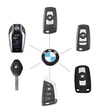 2X Replacement remote Key fob Badge 3D Emblem Sticker Decal BMW 11mm The Best