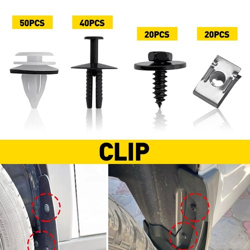 Fitting kit undertray clips - fitting,