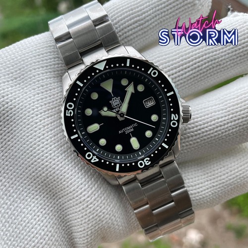 Steeldive sd1996 black skx007 - sd1996,