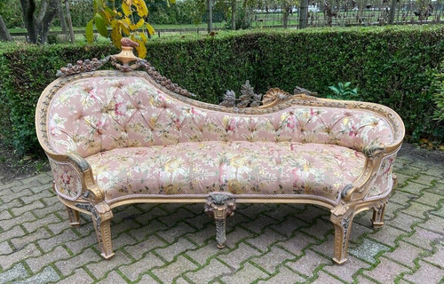 Sofa settee 1960s french louis - 1960s,
