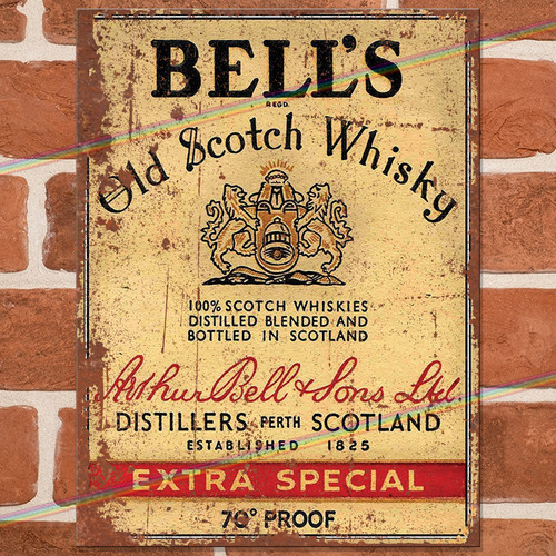 Bells whisky metal signs - bells,