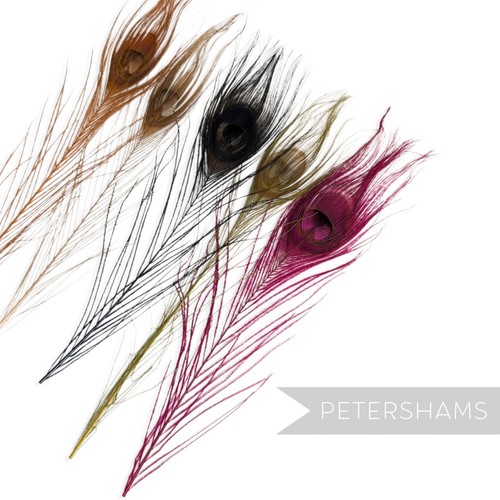 Single dyed peacock eye - single,