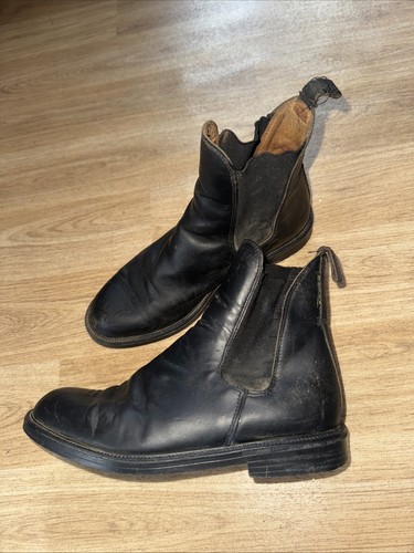 Tuffa black leather size - tuffa,
