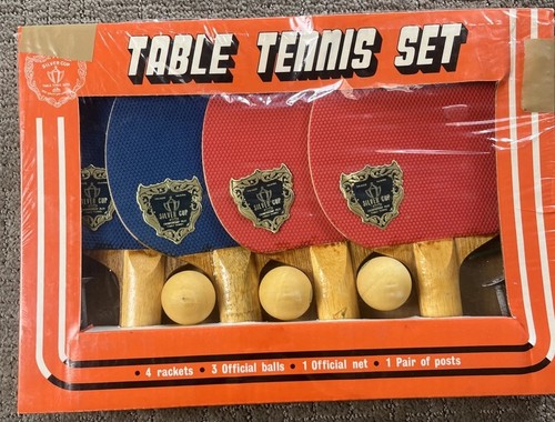 Vintage table tennis set - vintage, 4