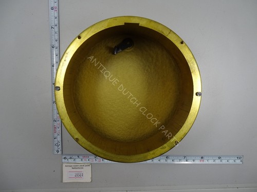 Original brass clock - original, case
