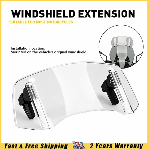 Clear motorcycle windshield - clear,