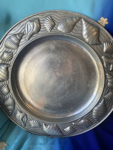 Large heavy decorative silver - large,
