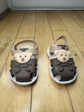 Excellent Condition: Honestbaby Teddy Cute Baby Slippers (Size EUR 17)
