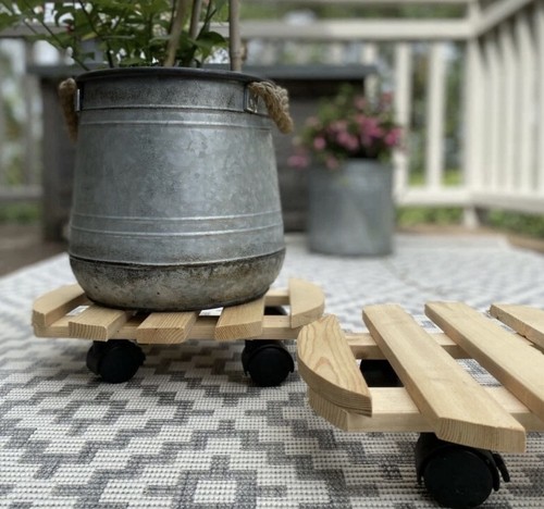 Plant pot mover trolley heavy - pot,