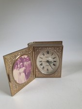 Europa 2 Jewels Vintage Alarm Clock Made In Germany Collectable Working