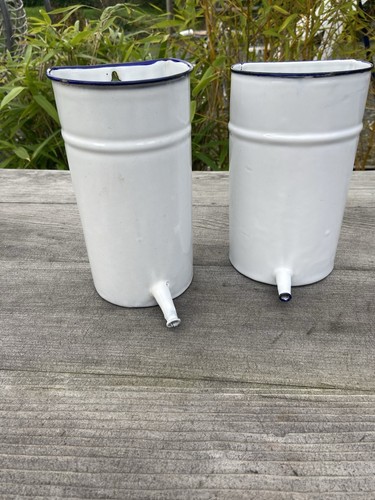 Vintage enamel enema - x,