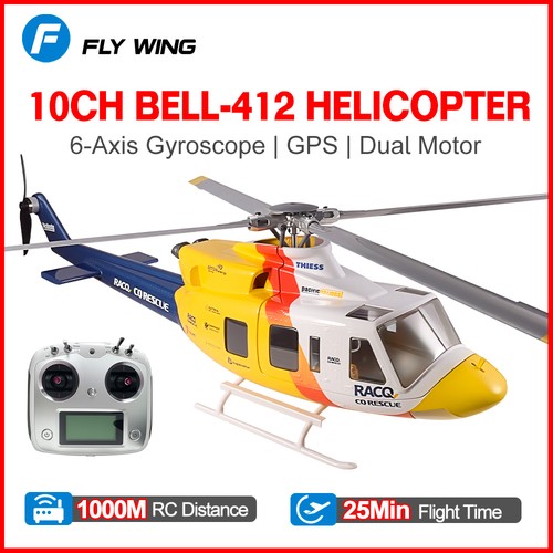 Fly wing bell 412 - rc, rtf