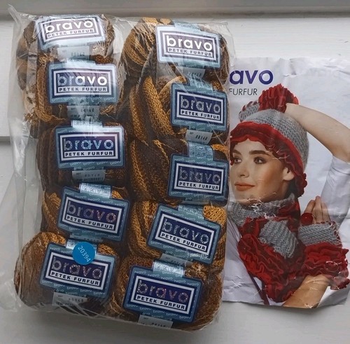 10x50g bravo brown stripe - brown,