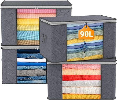 4pcs clothes storage - 4pcs,