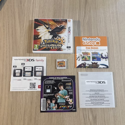 Pokémon ultra sun - ultra, nintendo