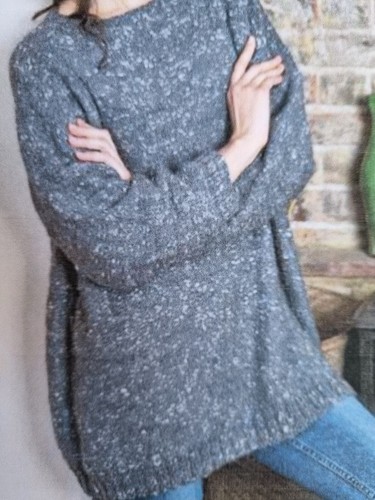 Aran loose knitting pattern - aran,