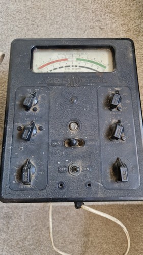 Avo tube tester never - avo, tested
