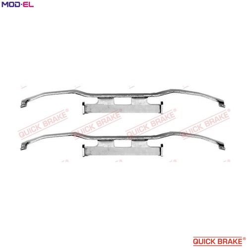 Accessory kit disc brake - accessory, pad