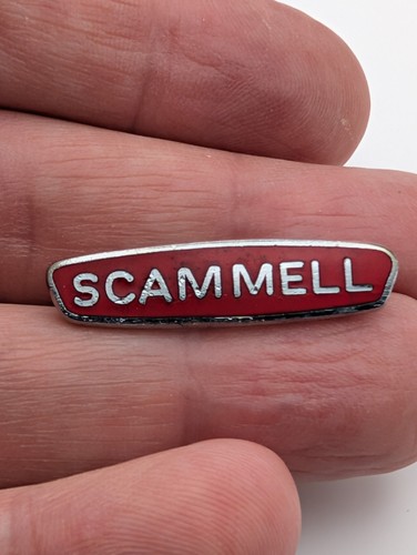 Scammell vintage lorry enamel - vintage,