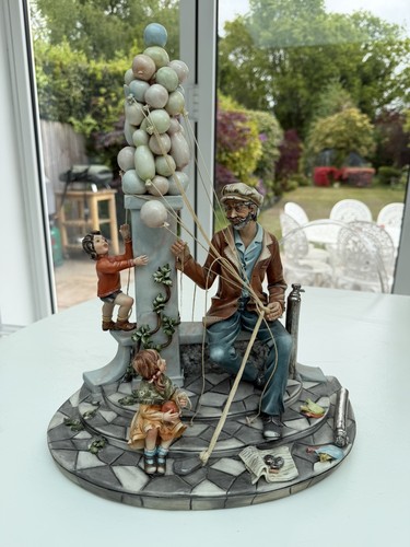 Rare large capodimonte balloon - large,