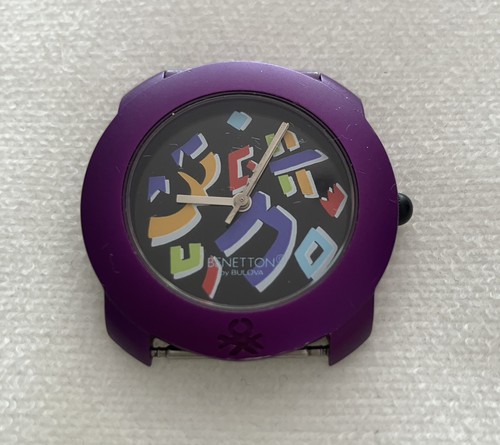 Benetton bulova watch - by,