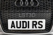 Audi RS Grille Number Plate Holder - PushLock Bracket - RS RS3 RS4 RS5 RS6 TT