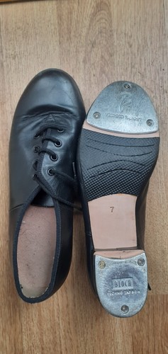 Bloch black leather techno tap