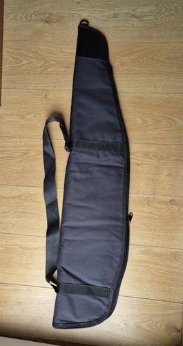 Black canvas gun slip sleeve - gun,