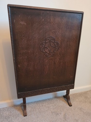 Vintage carved dark - dark, oak