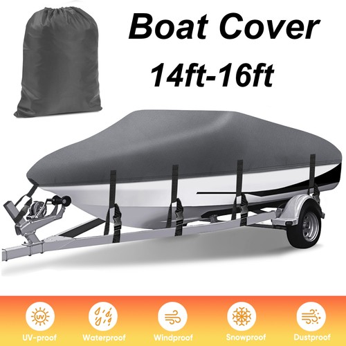 14ft 16ft boat cover heavy - 14ft-16ft,