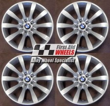 BMW 4x 19" GENUINE STYLE 218 SILVER 8.5J ET14 ALLOY WHEELS fits E60 E61 S220S4