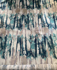 Harlequin Takara Furnishing Fabric, Teal/Ink 6m/ 600cm  RRP £51m