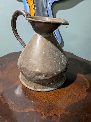 Antique gallon copper - 1)2,