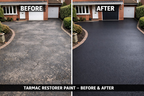 Tarmac restorer paint - restorer,
