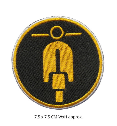 Scooter motif vespa patch - scooter,