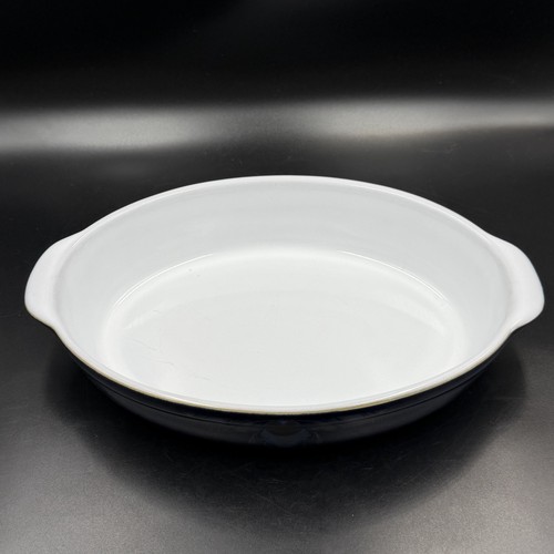 Denby baroque dark blue oval - denby,