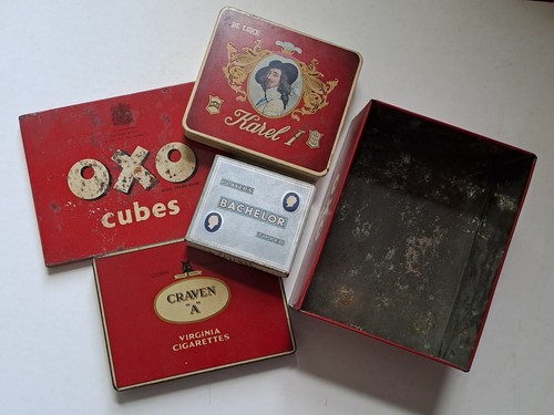 Vintage craven tin karel - craven,