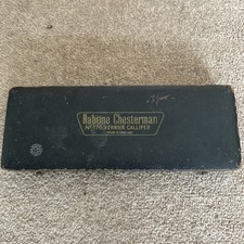 Rabone Chesterman No. 770 Vernier Caliper – Vintage Engineering Tool in Case