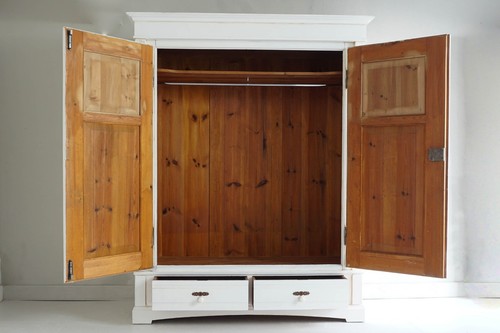 Antique continental wardrobe - antique,