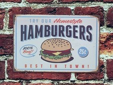 Hamburgers US Fast Food