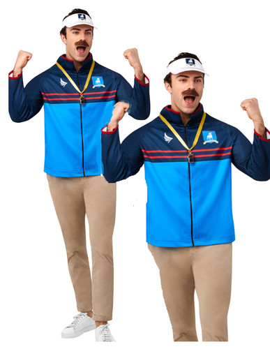 Ted lasso costume kit mens - kit,