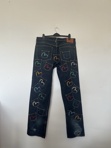 Evisu multi pocket - multi, selvedge