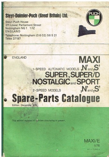 Puch maxi super d - puch, (n