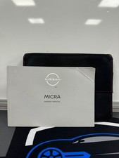 NISSAN MICRA K14 OWNERS PACK /