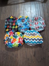 Lot Of 5 Rumparooz Newborn