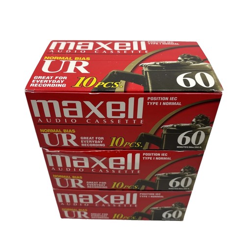 Maxell blank cassette audio - maxell,