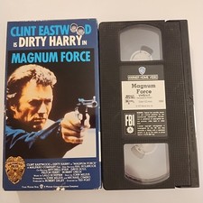 Magnum Force VHS 1973, 1990