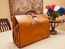 TANNER KROLLE  "Bailey's Case" Bridle Leather Briefcase / Lawyer  Bag  - ENGLAND