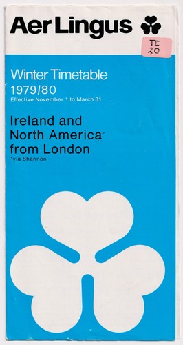 Vintage aer lingus winter - aer,