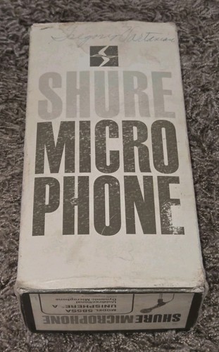 Vintage shure 585 sav - vintage, dynamic